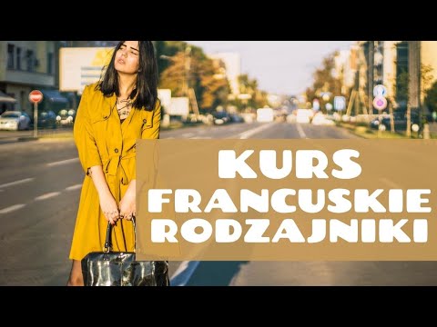 Rodzajniki w języku francuskim
