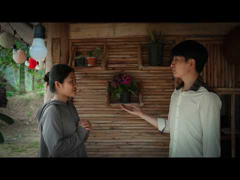 Mr.khanh and Tieu Ai make Handcrafted wooden flower stands, Decorating a Natural Home