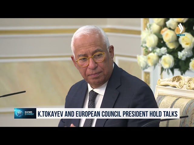 Қосим-Жўмарт Тўқаев ва Европа кенгаши Президенти музокара ўтказди