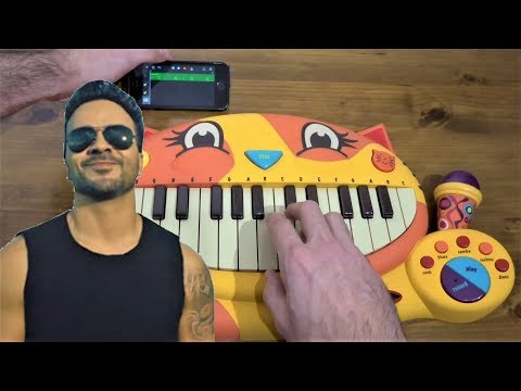 DESPACITO BUT I PLAYED IT ON MY IPHONE AND ON A CAT PIANO