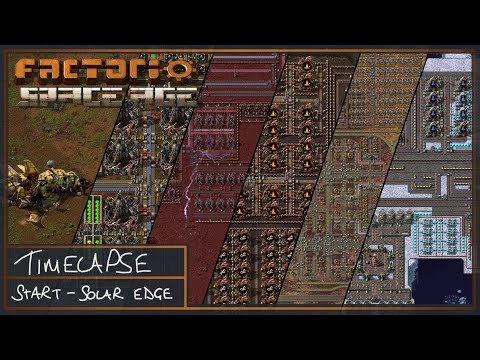 Factorio - Space Age Timelapse | 4k