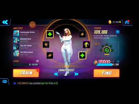Opening 124 Gold Orbs - Emma Frost Milestone Event - Marvel Strike Force