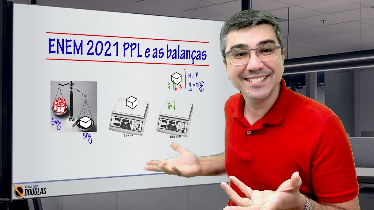 ENEM 2021 PPL e as balanças