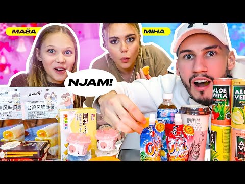 ISPROBAVAM KINESKE SLATKIŠE SA MAŠOM I MIHOM ! * fuj i njam *