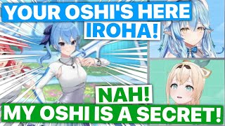 Iroha Pretends Her Oshi Is A Secret... (Feat. Lamy, Bijou, Vivi / Hololive) [Eng Subs]