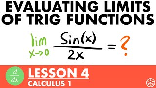 Limits of Trig Functions | Calculus Lesson 4 - JK Math