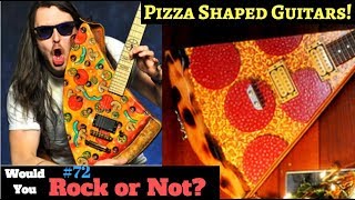 Video thumbnail for Happy PI Day! π Pizza Shaped Guitars! π Would You Rock or Not? Ep 72 by The Trogly's Guitar Show