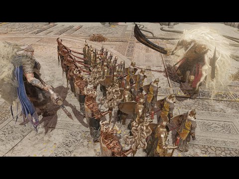 Leyndell Army Vs Bosses - Elden Ring Shadow of the Erdtree