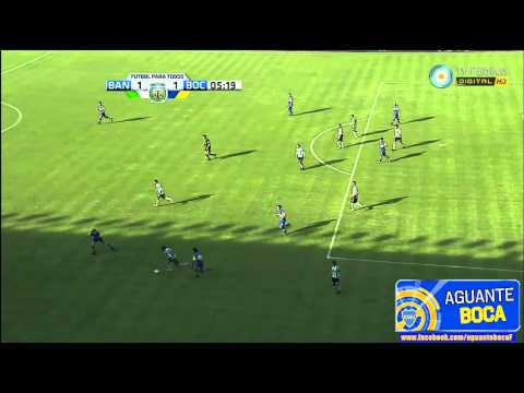 Banfield 1-1 Boca, fecha 17 Torneo Clausura 2012 | Gol de Silva/Ladino EC. (HD)