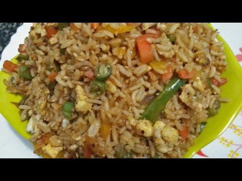 Egg Fried Rice Recipe In Kannada / How To Make Egg Friend Rice At Home. Video