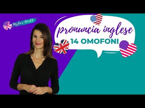 PRONUNCIA INGLESE | Conosci questi 14 omofoni?