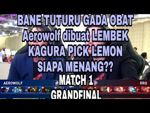 Final Bo5 !! AeroWolf VS RRQ Match 1 BEKRAF Game Prime 2018-MLBB Tournament