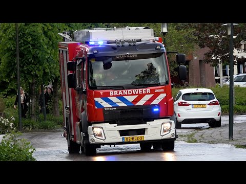 P 1, Brandweer Dokkum [TS 02-4232] naar gaslekkage Eelaan Dokkum