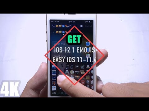How to Install iOS 12.1 Emojis For iOS 11-11.4 Electra Jailbreak