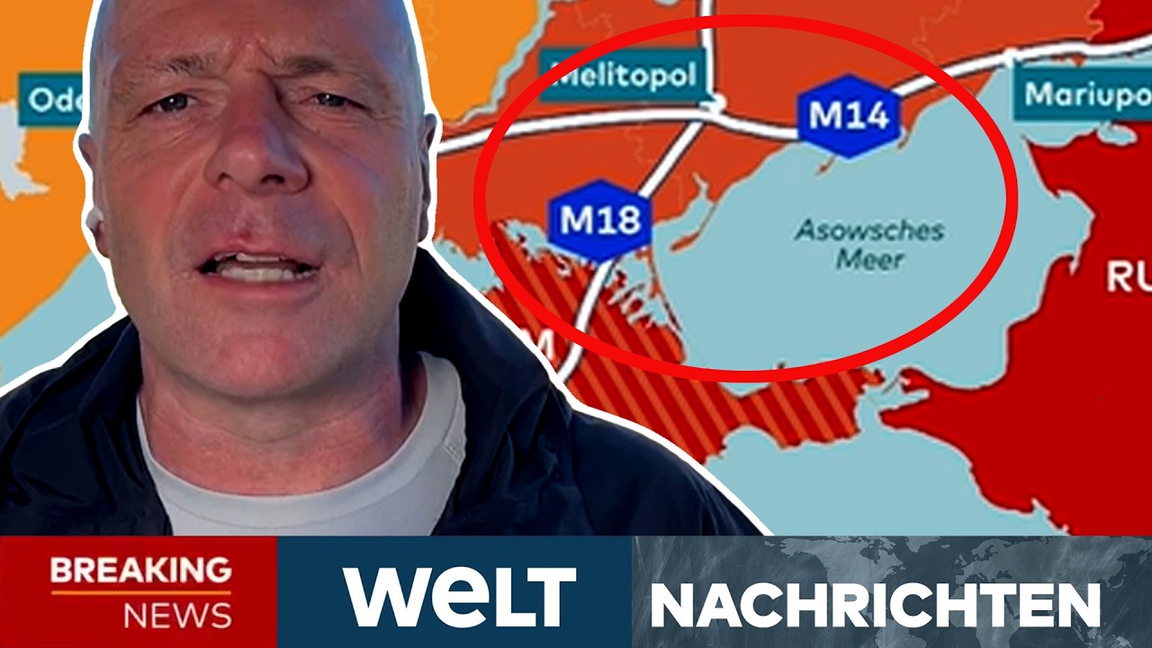 UKRAINE-KRIEG: Genialer Krim-Plan! "Zur Insel machen!" Jetzt droht Putin das nächste Desaster | LIVE