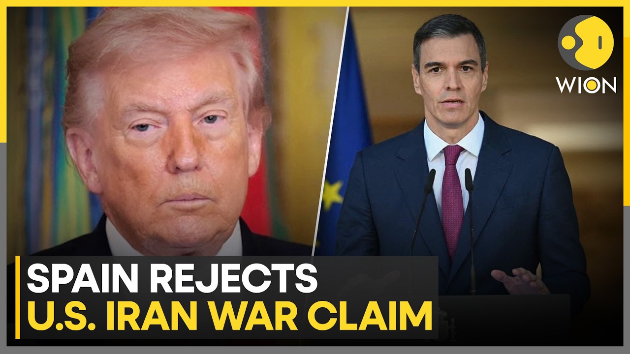 US-Iran War: Spain Denies Military Cooperation in Iran War, Rejects White House Claim | WION