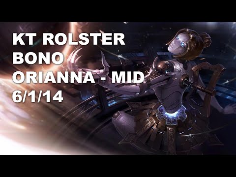 KT Rolster Bono Mid Orianna vs Talon - KR Challenger Rank Game