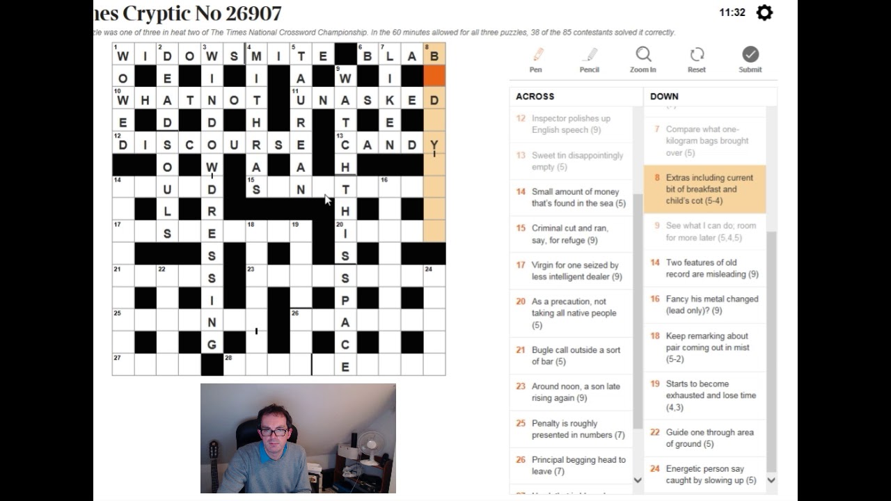 YOU solve The Times crossword: 13 Dec 2017