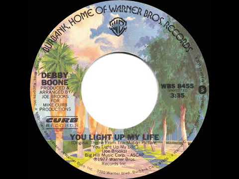 1977 HITS ARCHIVE: You Light Up My Life - Debby Boone (a #1 record--stereo 45)