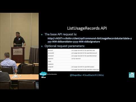 CloudStack Metering Working with the Usage Data - Tariq Iqbal