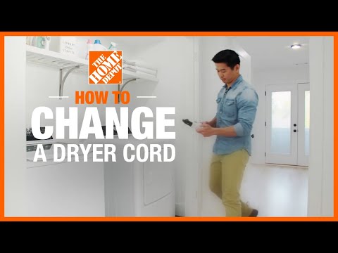 How to Change a Dryer Cord | The Home Depot
