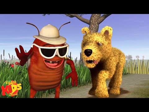 A Pulga Aventureira Rimas Infantis Para Crianças e Vídeos De Desenhos Animados