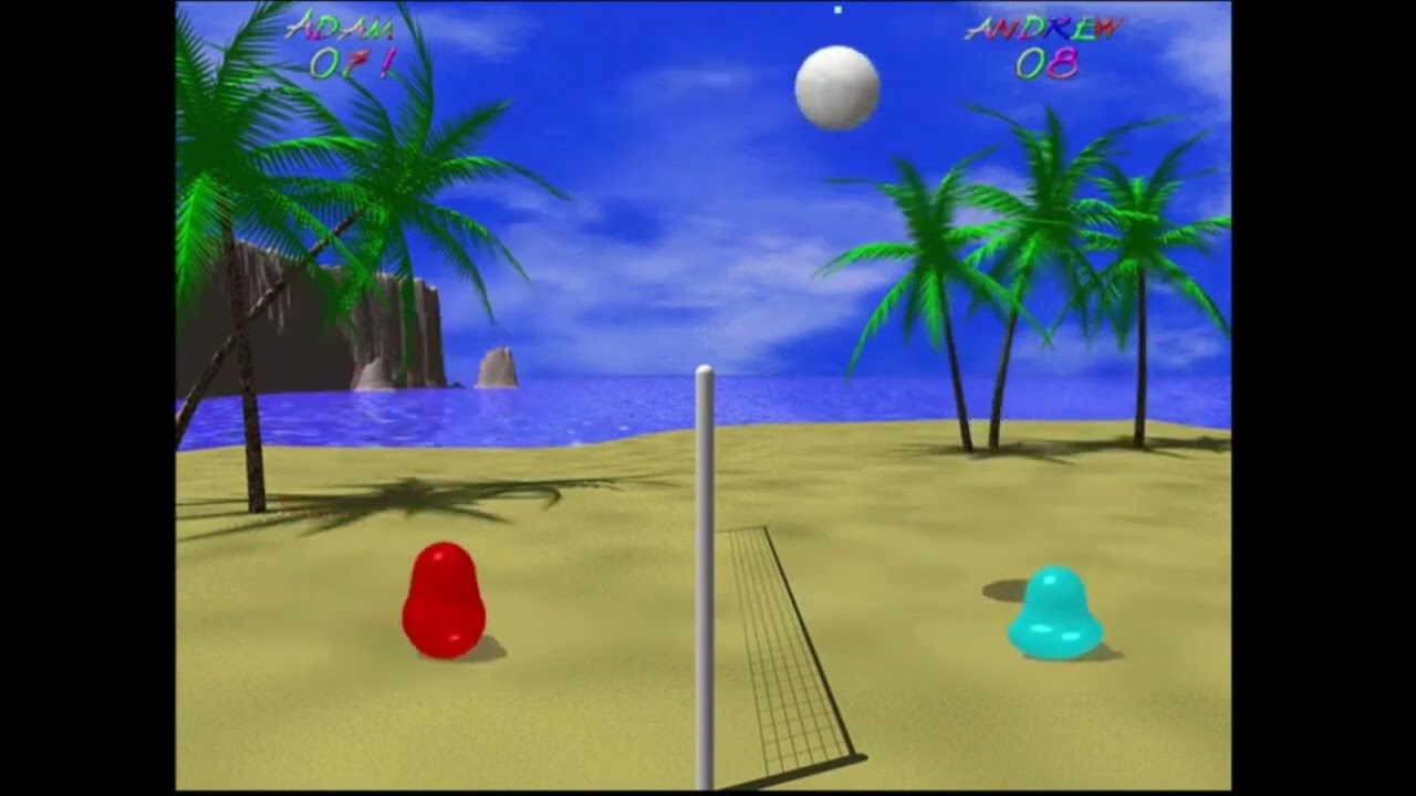 Blobby Volley Longplay (PC Version) - Level: Easy