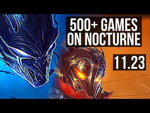 NOCTURNE vs VIKTOR (MID) | 7/1/3, 1.2M mastery, 500+ games, Dominating | KR Diamond | 11.23