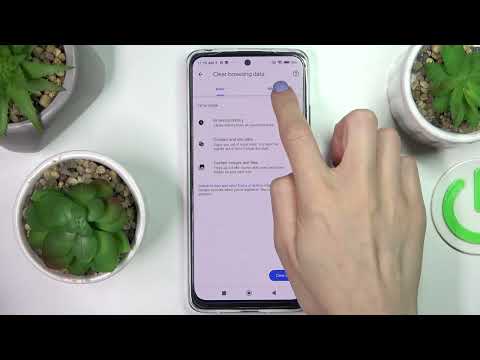 How to Clear Browsing Data on XIAOMI Redmi Note 11s | Removing Browser History