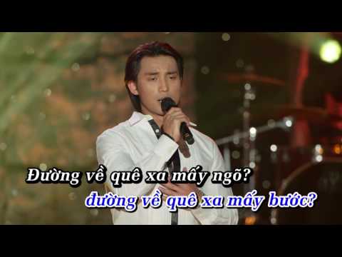Karaoke   Gió Về Miền Xuôi -  Đan Nguyên