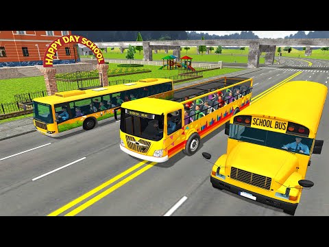 School Bus Coach Driver - Android Game play