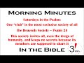 God’s Exclusive Club Psalm 24:1-4