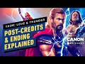 Thor: Love & Thunder Post-Credits, Ending Explained & Easter Eggs | Marvel Canon Fodder