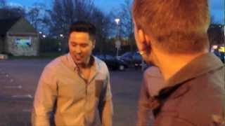 Ant's Jackass Trolley Stunt 2012