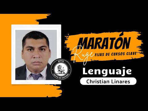 MARATÓN RUGE - LENGUAJE - CHRISTIAN LINARES