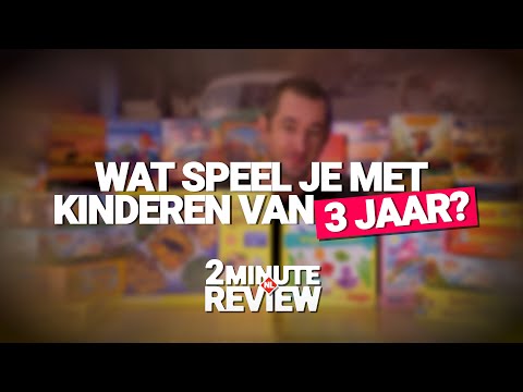 Bordspellen voor kinderen van 3 jaar | 2 Minute Review NL (4K)