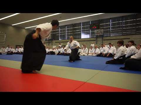 Shimamoto Katsuyuki Sensei 8th Dan Aikikai