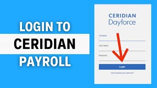 How To Login To Ceridian Payroll | Ceridian Dayforce Employee Payroll Login