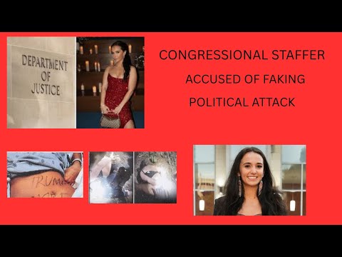 CONGRESSIONAL STAFFER ARRESTED FOR POLITICAL HOAX