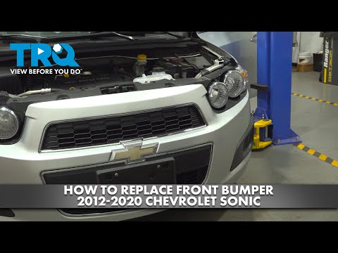 How to replace Front Bumper 2012-2020 Chevrolet Sonic
