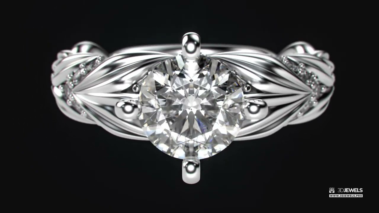 KeyShot 360 Animation Scene Setup for Jewelry Visualization 3D Model