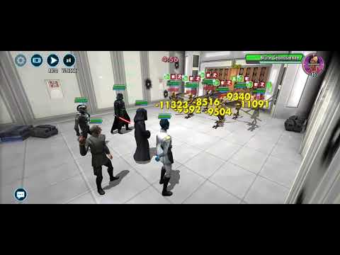 [SWGOH] How to beat Geonosians squad alpha zeta 2. Empire Squad with vader Relic 5