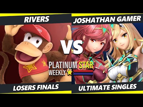 PSW S15:W9 Losers Finals - Rivers (Diddy Kong) Vs. Joshathan Gamer (Pyra Mythra) SSBU Ultimate