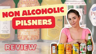 Non Alcoholic Pilsners Review #noalcohol #dryjanuary #beer