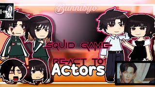 SQUID GAME REACT TO ACTORS || SQUID GAME SEASON 2 