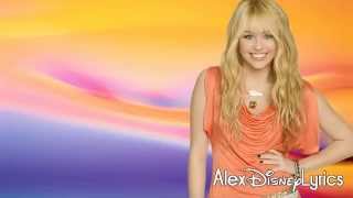 Hannah Montana - Que Sera (Lyrics On Screen) HD