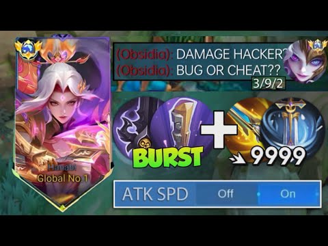 TOP GLOBAL HANABI BEST BURST DAMAGE HÁCK BUILD FOR 2025!! ( INSANE DAMAGE ) MUST TRY!!