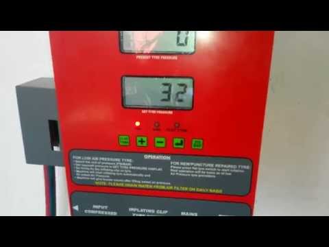 Bpcl pump digital tyre inflator, 220 v, 1psi