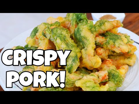 Crispy Fried Pork That Stays Crunchy for Hours–Batter Secret Inside