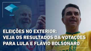 Eleições 2026 no exterior: Lula vence em 15 países, e Flávio Bolsonaro leva 8; veja resultados